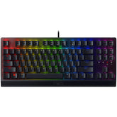 Razer Blackwidow V3 Tenkeyless Tkl Mechanical Gaming Keyboard: Green Mechanical Switches Taile & Clicky Chroma Rgb Lighting Compa Form Faor Programmable Macros - CompuMe
